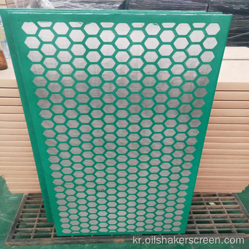 SS316 재료 Swaco Mongoose Steel Shaker Screen